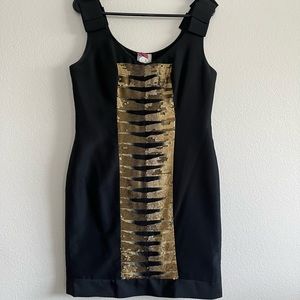 Yoana Baraschi sequin shift dress